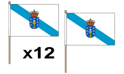 Galicia Hand Flags